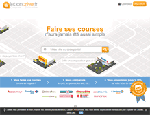 Tablet Screenshot of lebondrive.fr